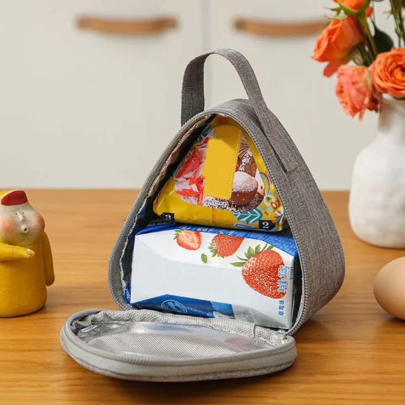 Food Storage To Keep Warm - Portable Triangle Insulation Lunch Bag for