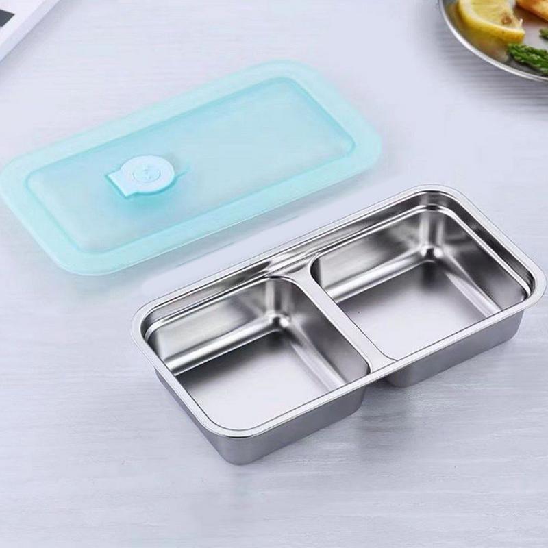 Food Storage Vault - 304 Stainless Steel Lunch Bento Box