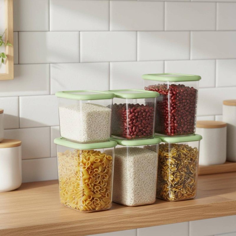 Food Storage Organization - 6 Pieces Airtight Food Storage Container