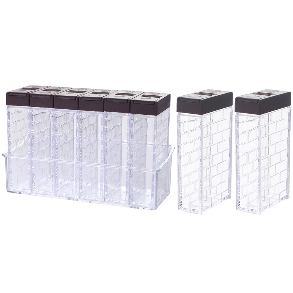 Food Storage Plastic Boxes - 8Pcs Premium Food-Grade PP Box Set