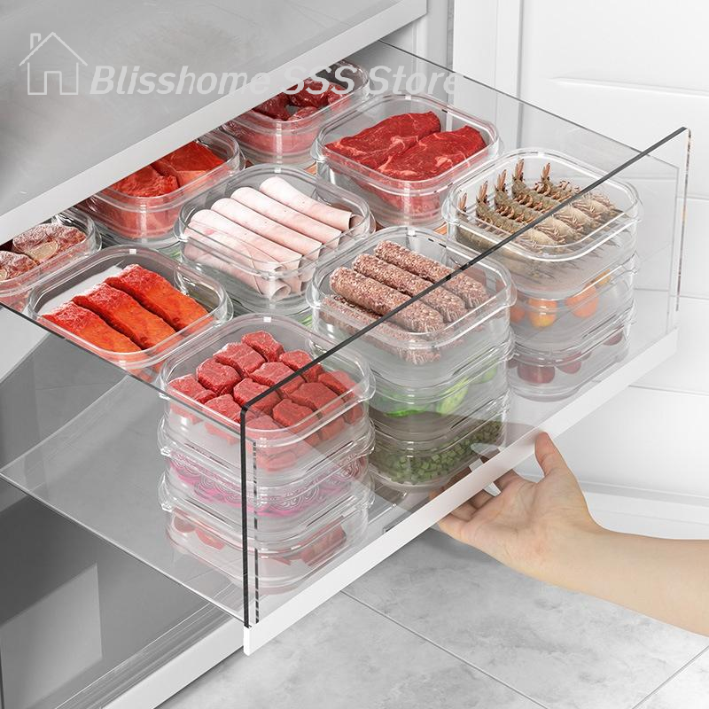 Food Storage For Refrigerator - 【S】5/10PCS Freeze Meat Preservation Box Refrigerator