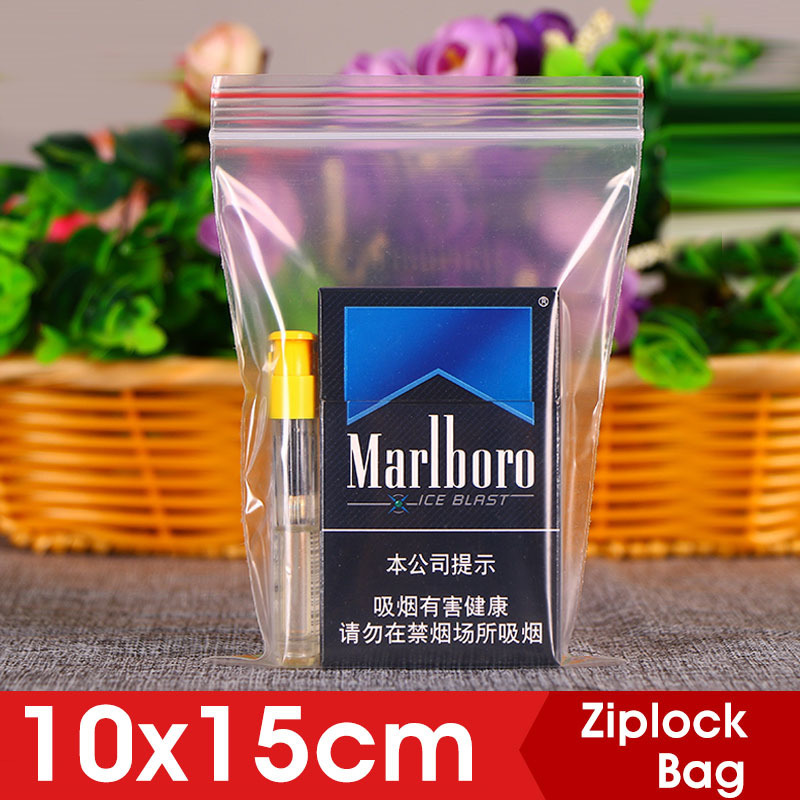 Lock And Lock Food Storage - 10x15 Cm Small Plastic Ziplock Bags