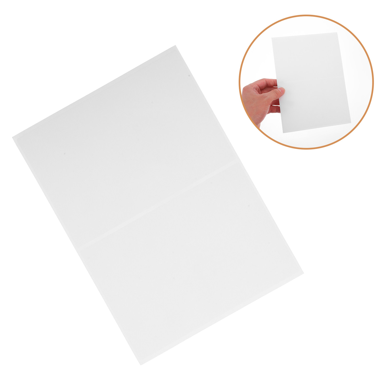 Food Storage Box - 50Pcs 6x4 Inch Removable Blank Labels