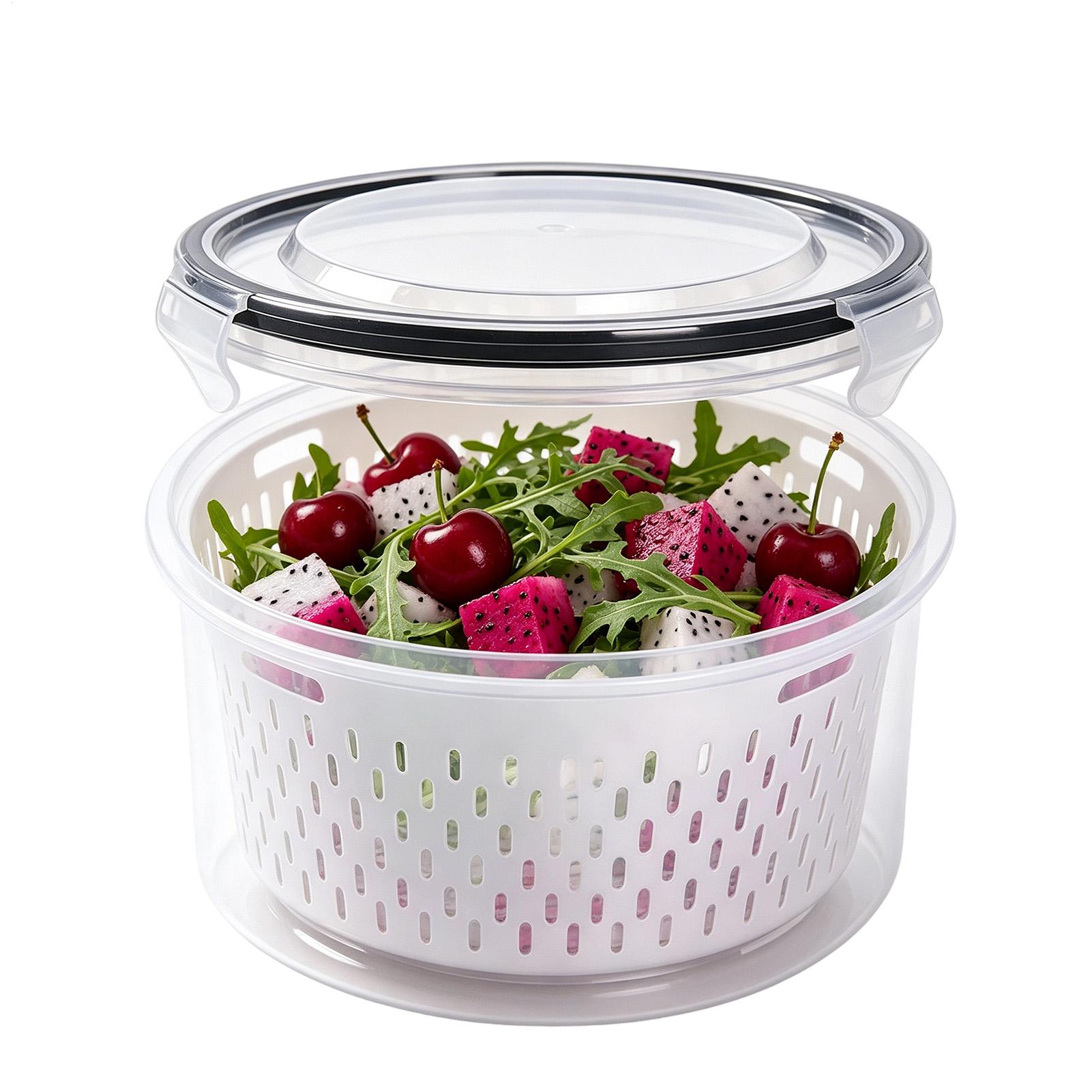 Food Storage Containers Plastic Box - 1PCS Leak-Proof Food Storage Containers-Airtight, Stackable