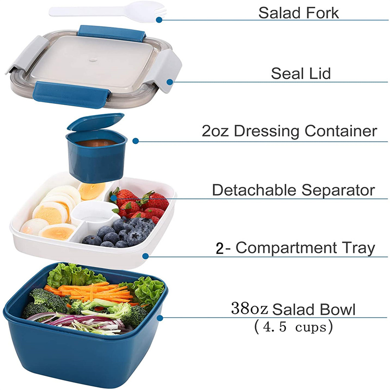 Portable Salad Lunch Container - Food Storage Vault 리뷰 및 가격