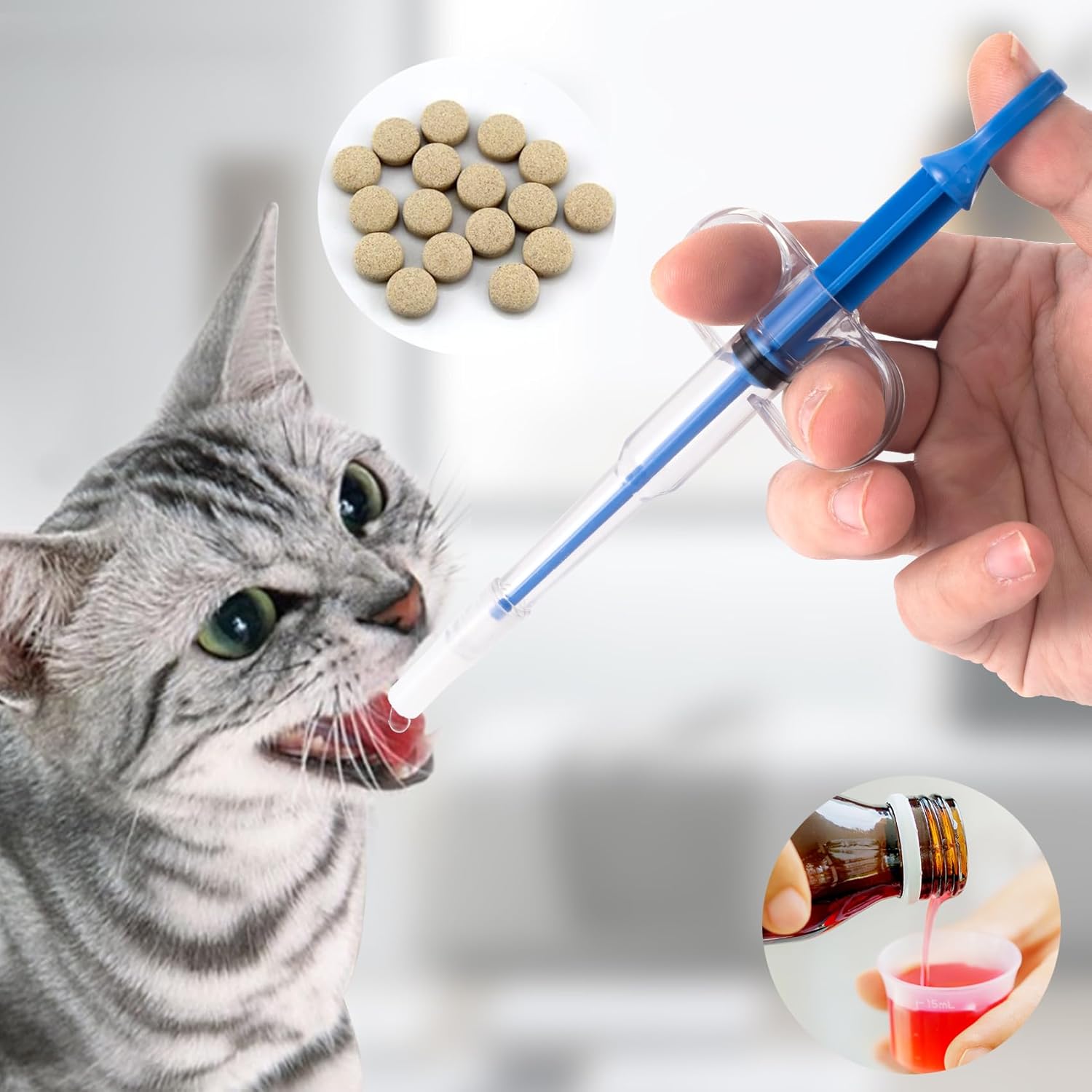 Pet Medicine Feeder, Silicone  - Storage Tips For Food 리뷰 및 가격