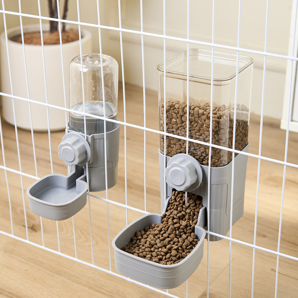 Automatic Pet Feeder Waterer D - Portion Control Container 리뷰 및 가격