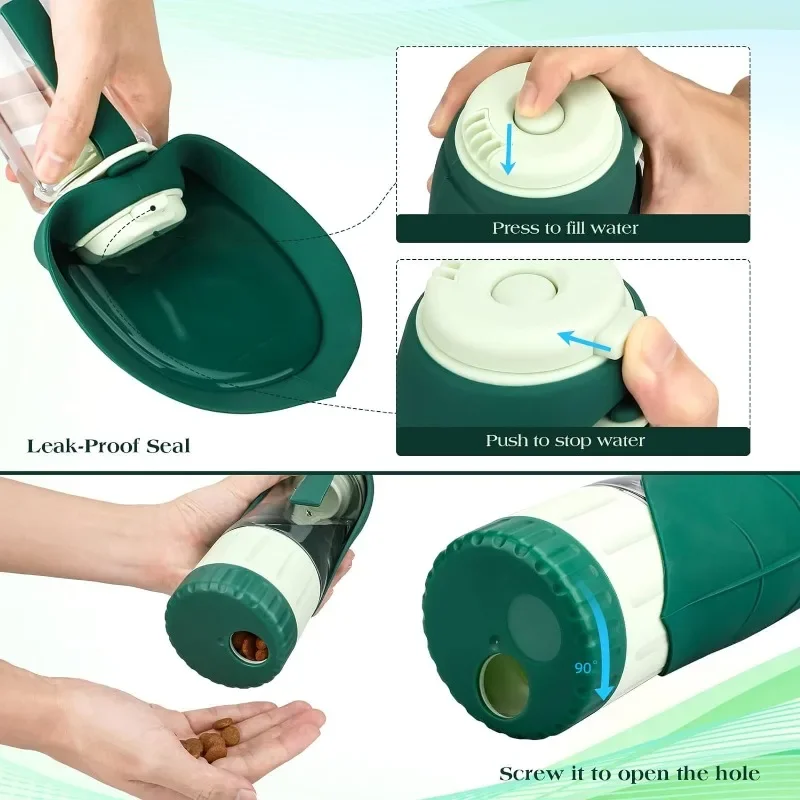 Dog Water Bottle Portable Dog  - Portion Control Container 리뷰 및 가격