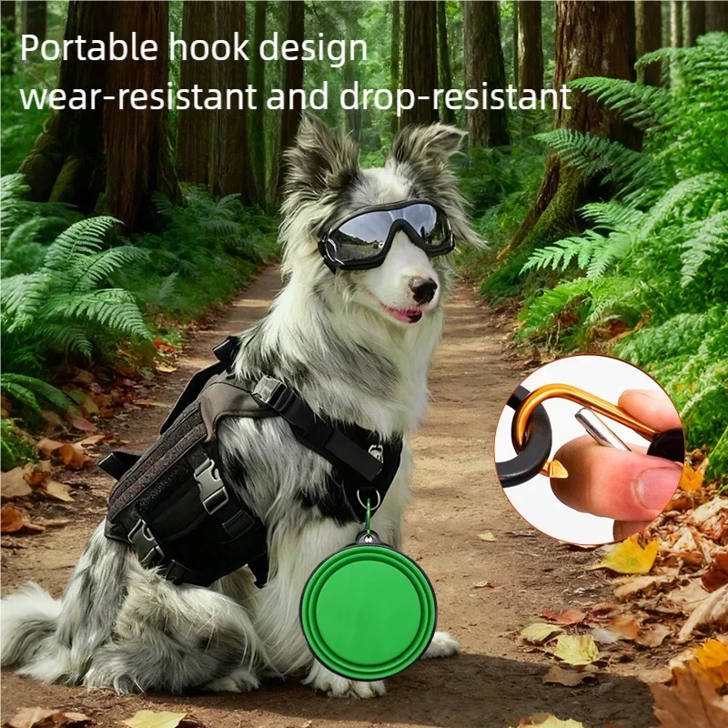 Folding Portable Silicone Dog  - Portion Control Container 리뷰 및 가격