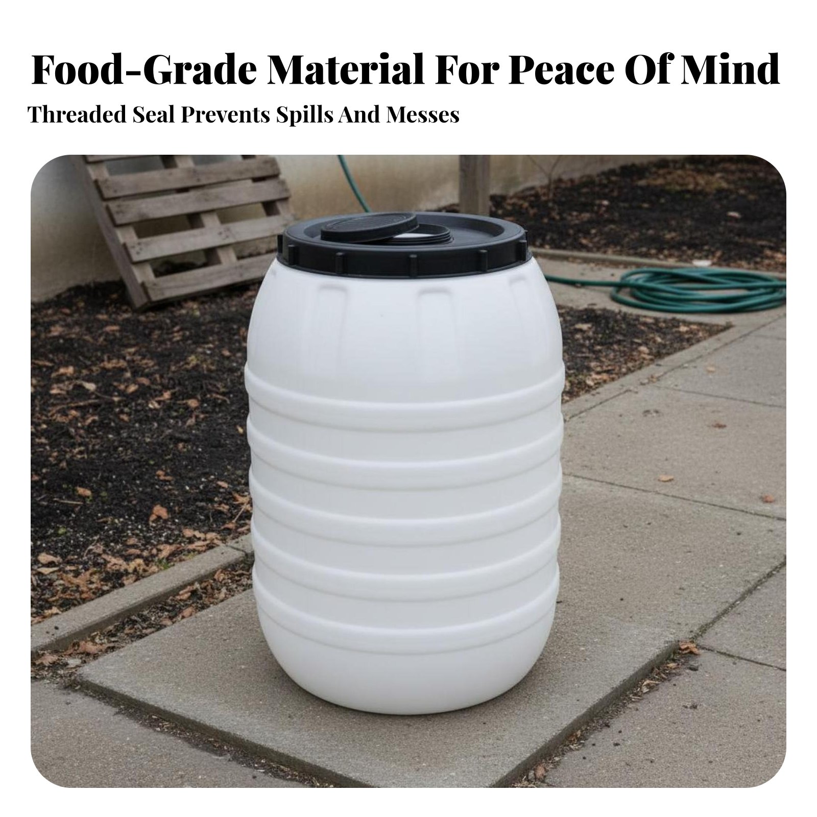 Food Grade Plastic Barrel Airt - Food Storage And 리뷰 및 가격