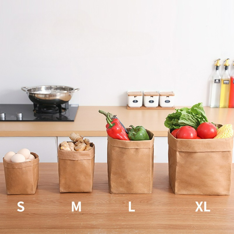 Kraft Paper Bag Washable Paper - Food Storage Plants 리뷰 및 가격