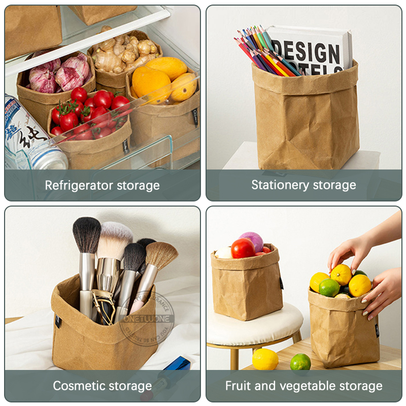 Kraft Paper Bag Washable Paper - Food Storage Plants 리뷰 및 가격