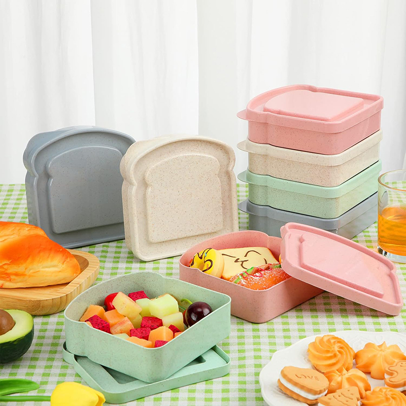 Sandwich Containers Lunch Box  - Food Storage With Colander 리뷰 및 가격