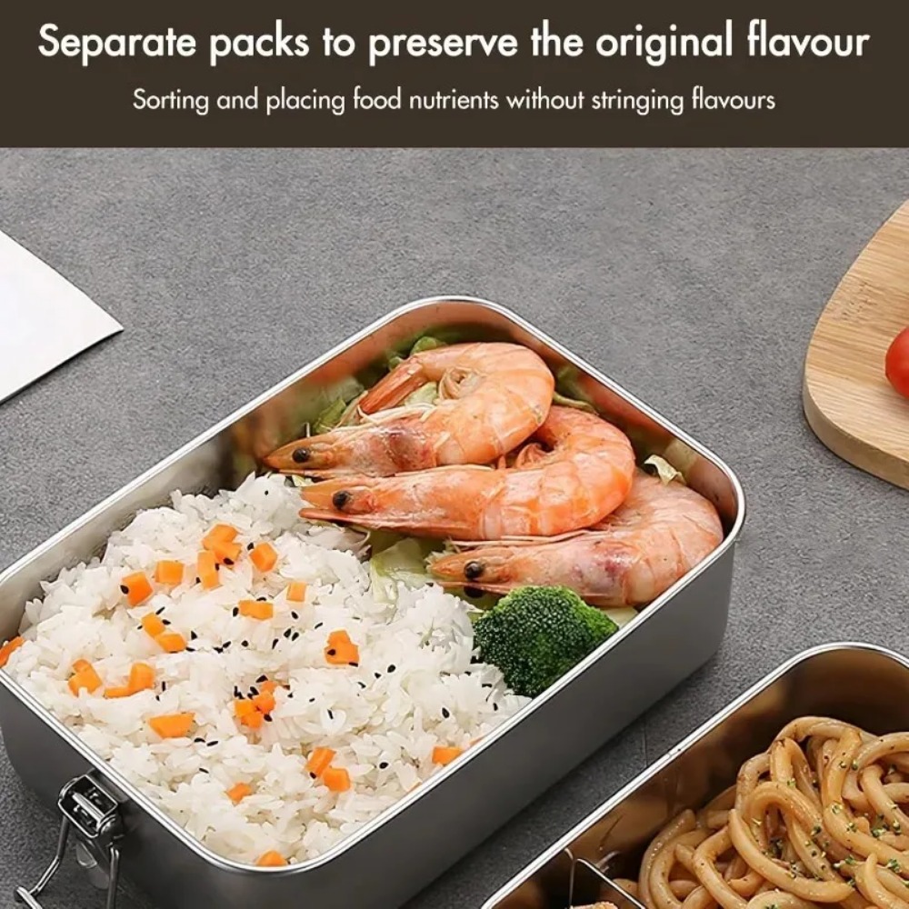 NEW 850ML Bento Box with Lock  - Lock And Lock Food Storage 리뷰 및 가격