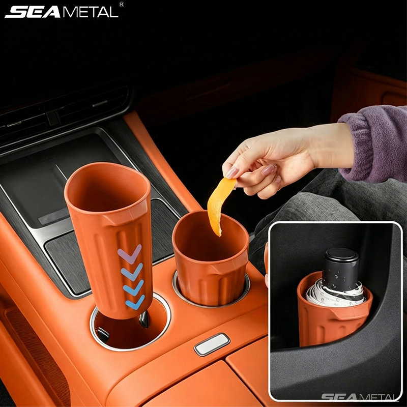 SEAMETAL Car Trash Can Food-Gr - Food Storage With Colander 리뷰 및 가격
