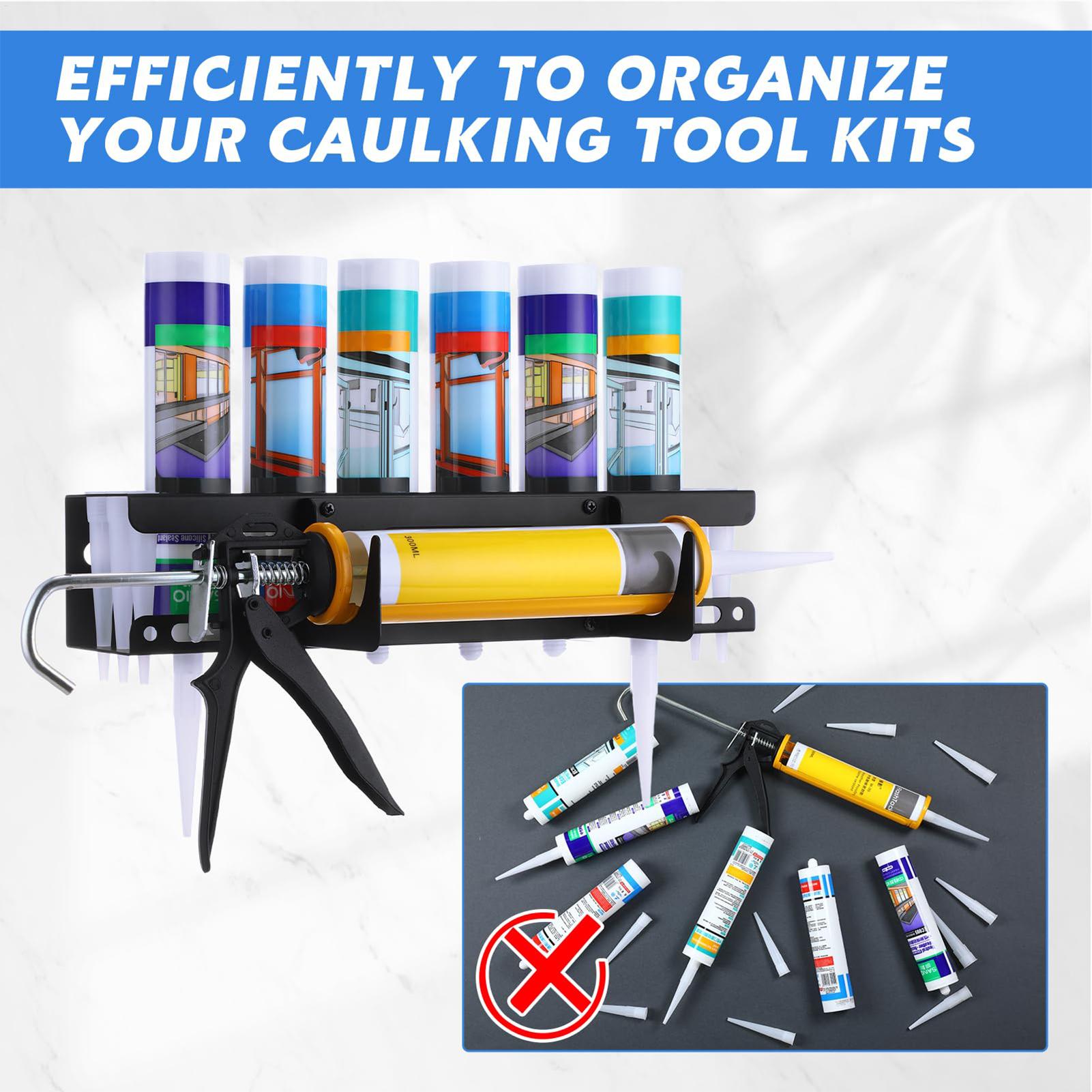 Caulk Tube Holder Wall Mounted - Food Storage Youtube 리뷰 및 가격
