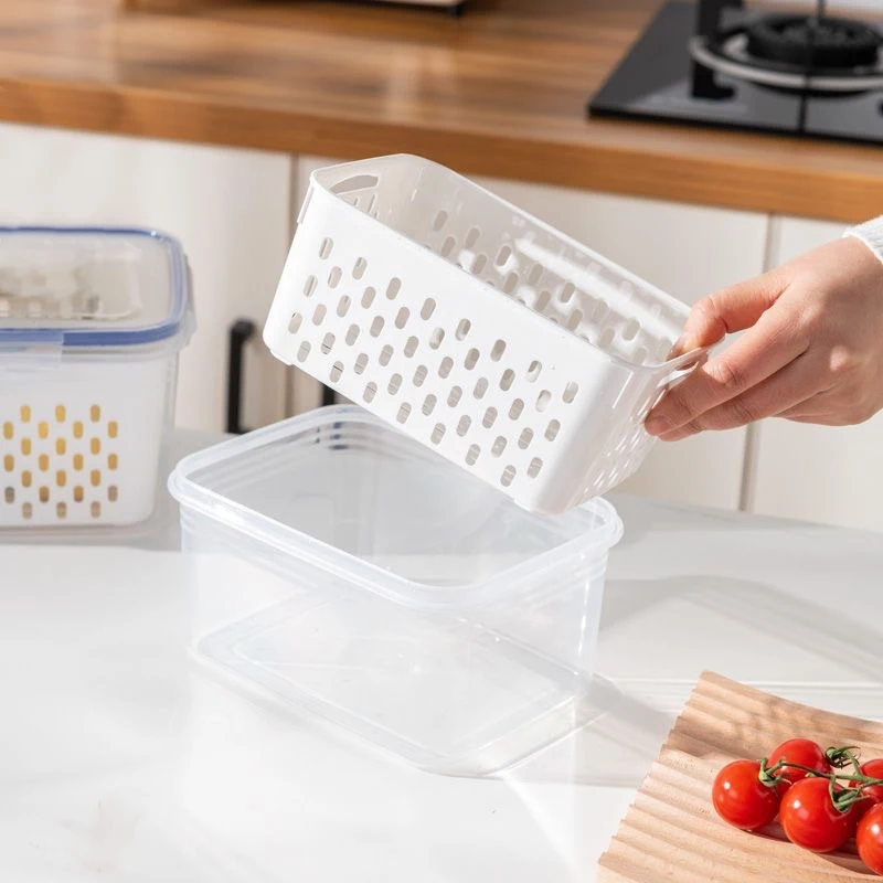 Refrigerator Storage Box, Drai - Food Storage For Refrigerator 리뷰 및 가격