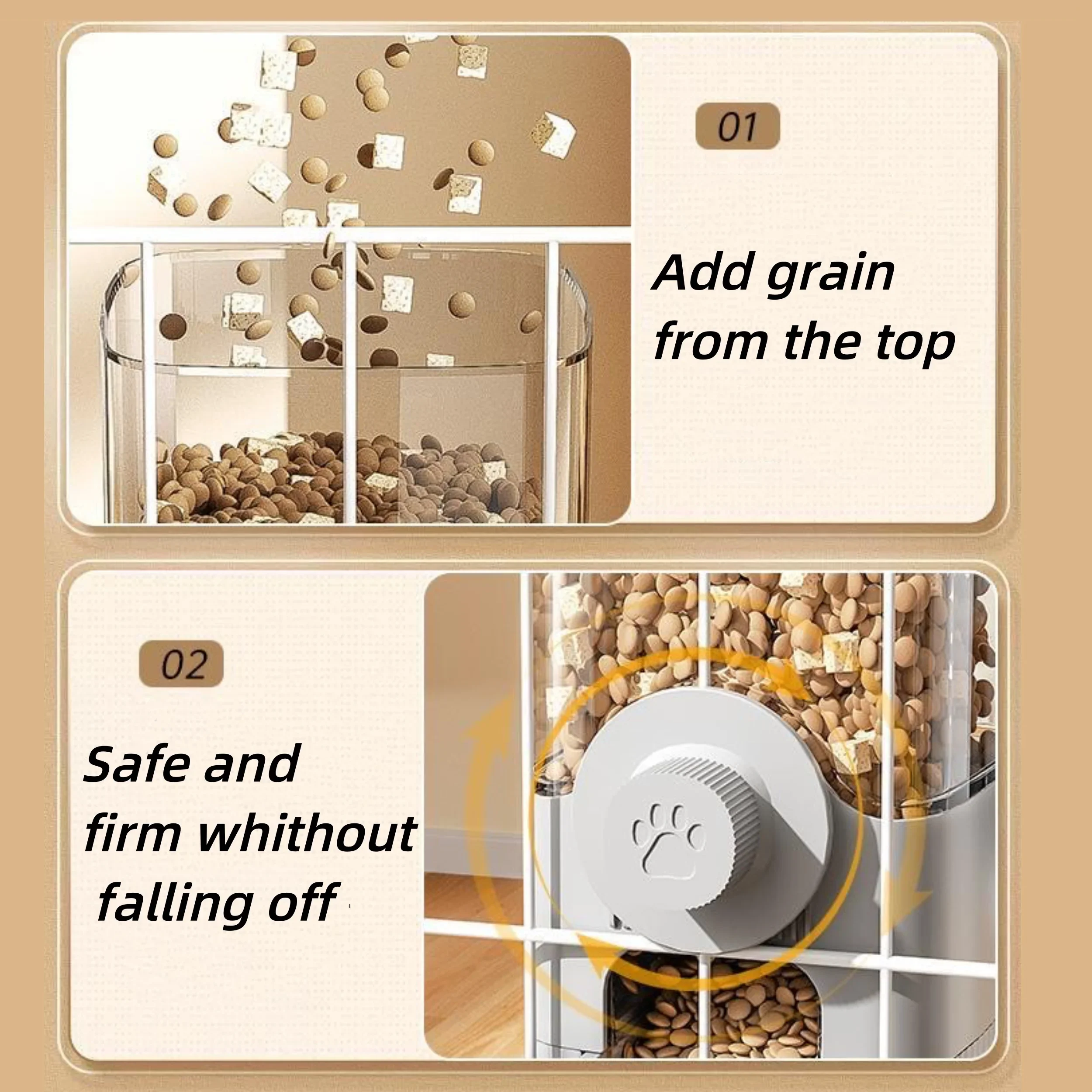 new tepy Hanging Automatic Pet - Portion Control Container 리뷰 및 가격