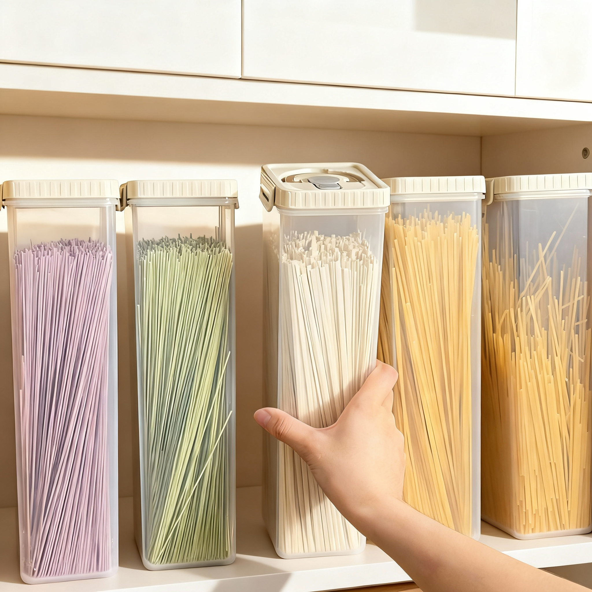 Noodles Sealed Storage Box Wit - Food Storage Containers Plastic Box 리뷰 및 가격