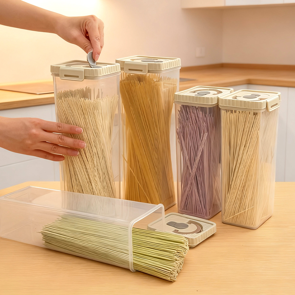 Noodles Sealed Storage Box Wit - Food Storage Containers Plastic Box 리뷰 및 가격