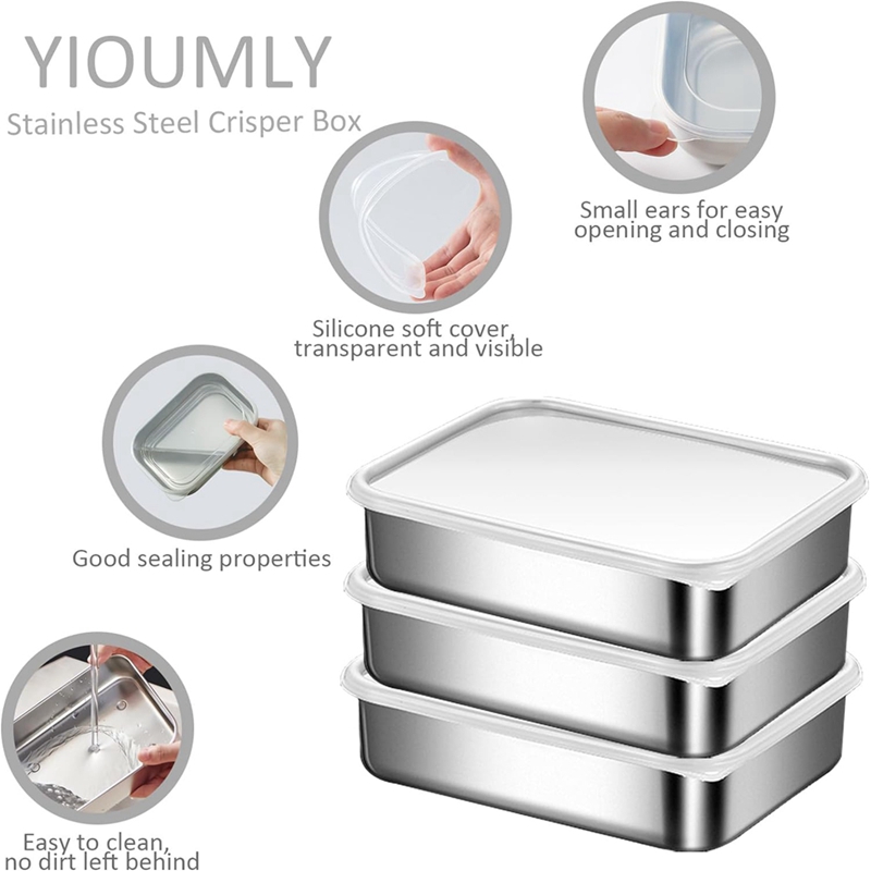 Stainless Steel Containers for - Food Storage Containers 리뷰 및 가격