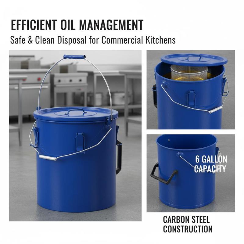 Carbon Steel Oil Storage Pail  - Lock And Lock Food Storage 리뷰 및 가격