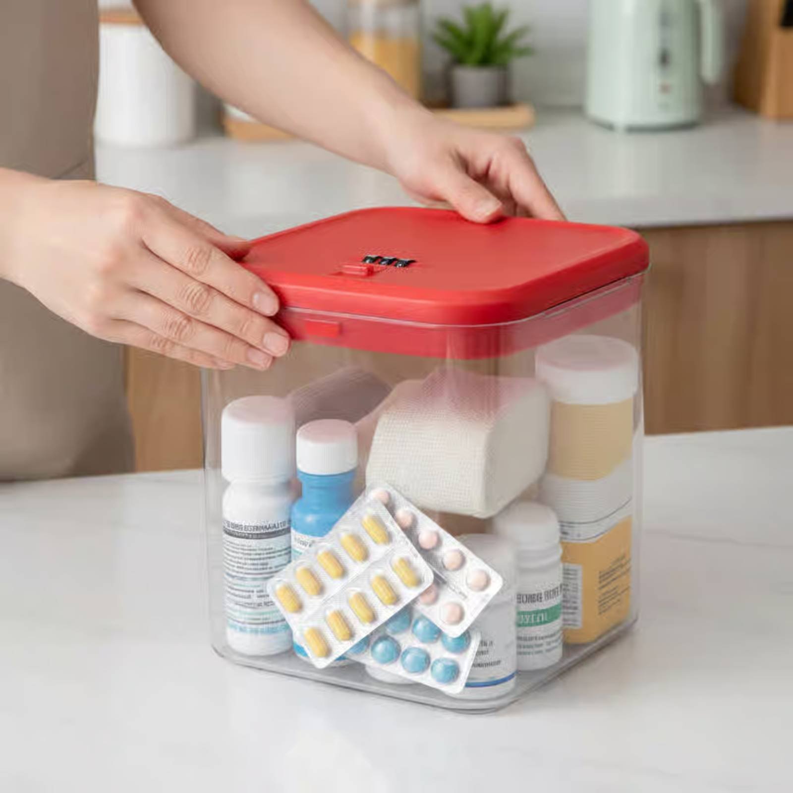 Clear Lockable Box Versatile L - Food Storage Plastic Boxes 리뷰 및 가격