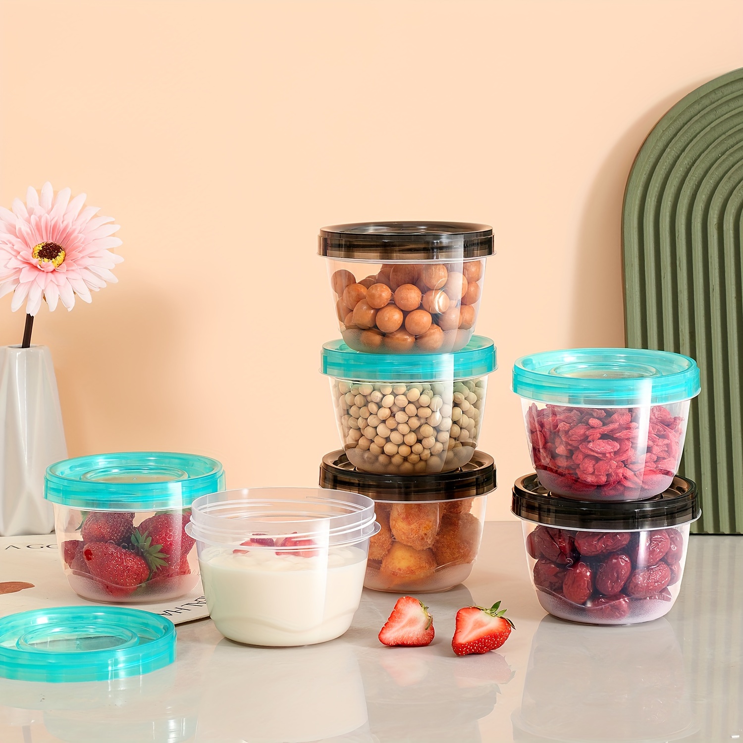 2 Transparent Sealed Food Stor - Food Storage Containers Plastic Box 리뷰 및 가격