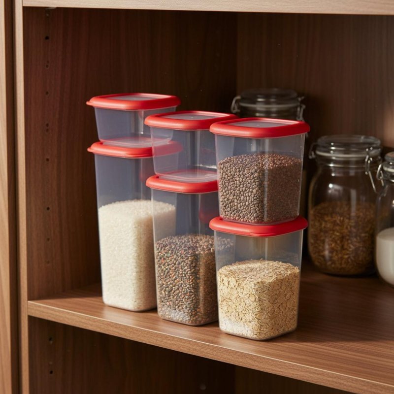 6 Pieces Airtight Food Storage - Food Storage Organization 리뷰 및 가격