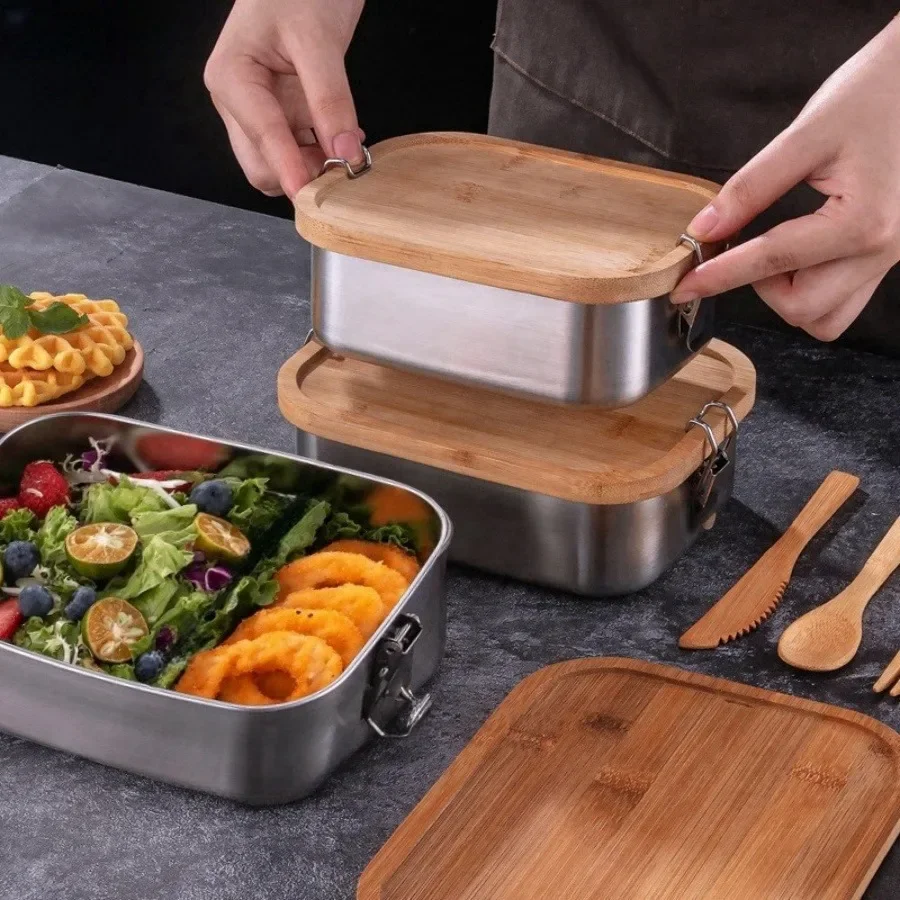 New 304 stainless steel bamboo - Food Storage Vault 리뷰 및 가격