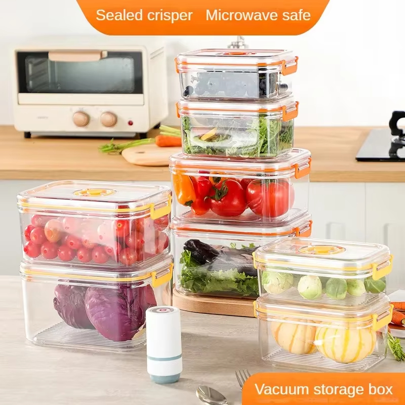 Vacuum Fresh-keeping Box Refri - Food Storage For Refrigerator 리뷰 및 가격