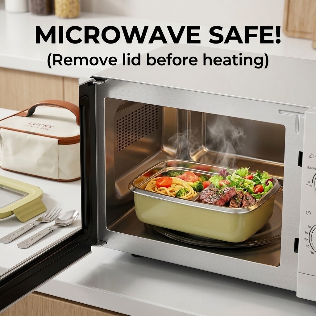 304 Stainless Steel Bento Lunc - Food Storage Vault 리뷰 및 가격