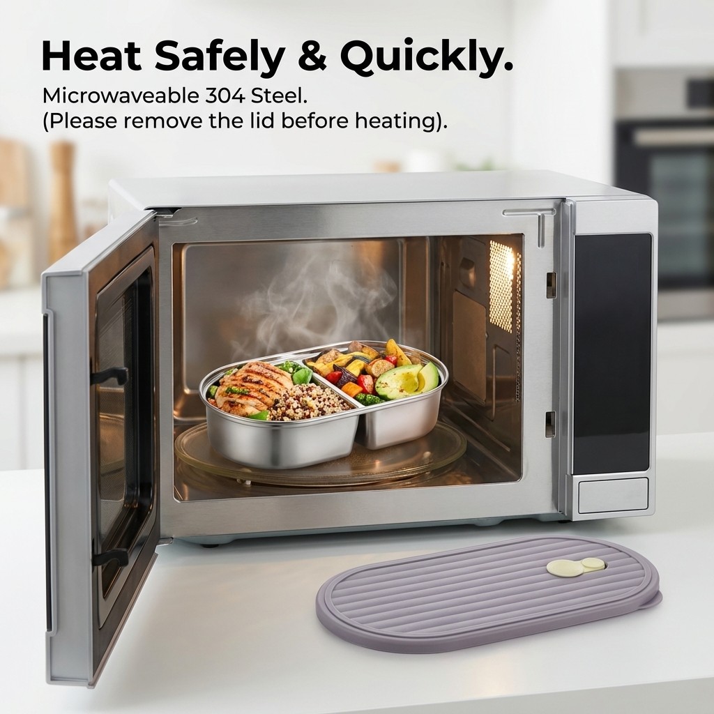 1/2PCS 304 Stainless Steel Ben - Food Storage Vault 리뷰 및 가격