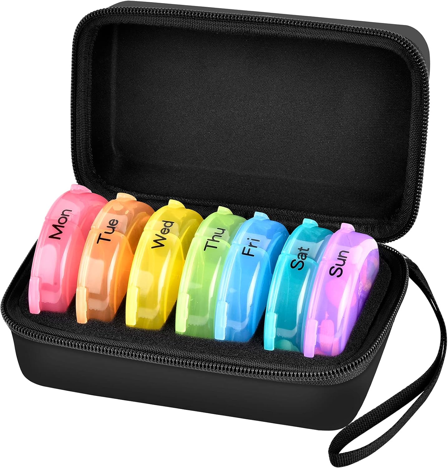 Weekly Pill Organizer 3 Times  - Food Storage Vault 리뷰 및 가격