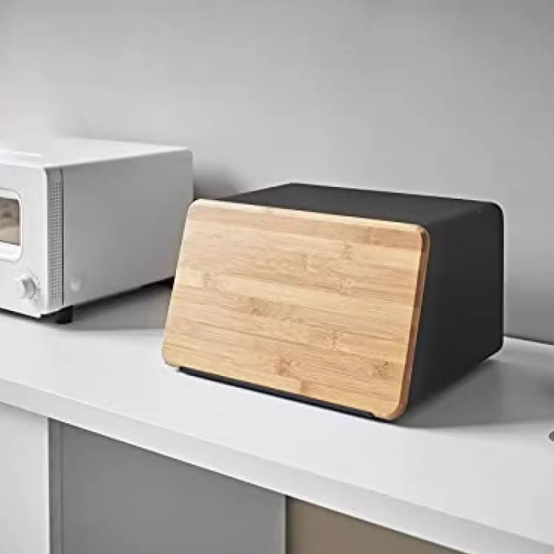 Bamboo Bread Box for Kitchen S - Food Storage Organization 리뷰 및 가격