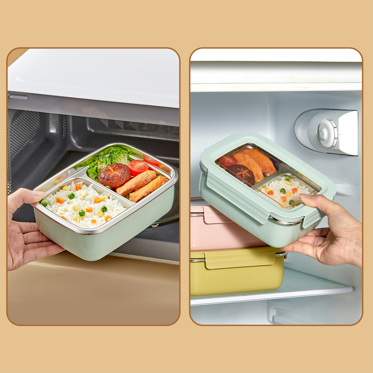Microwave 304 Stainless Steel  - Food Storage Vault 리뷰 및 가격