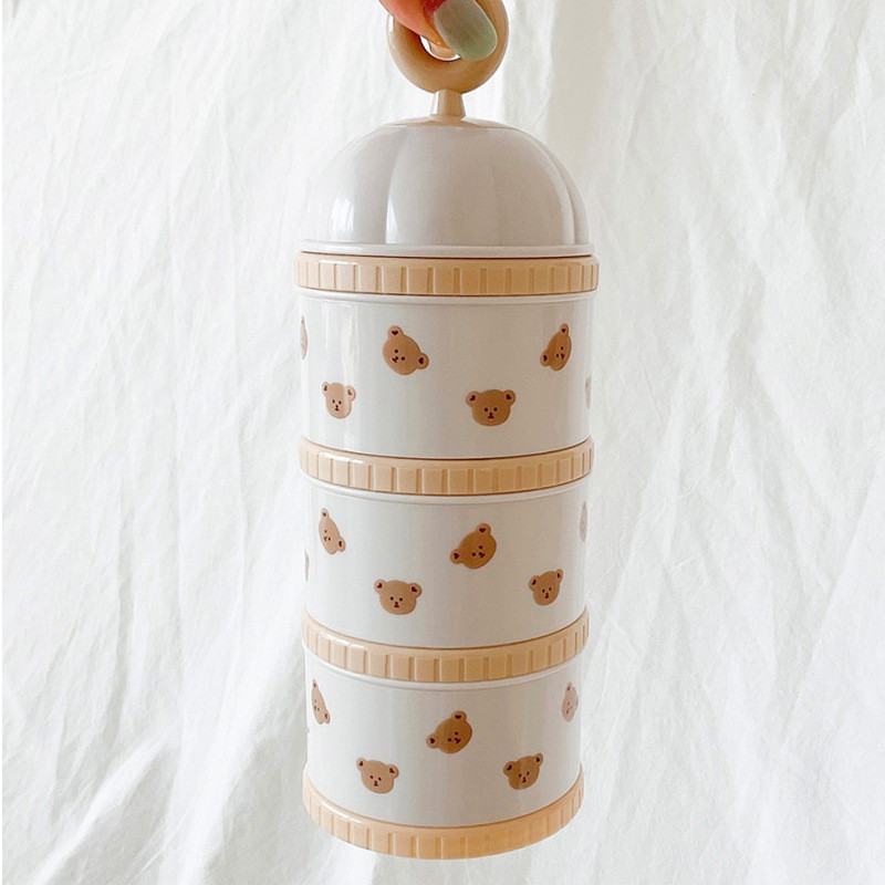 Cute Bear Milk Powder Box Baby - Portion Control Container 리뷰 및 가격