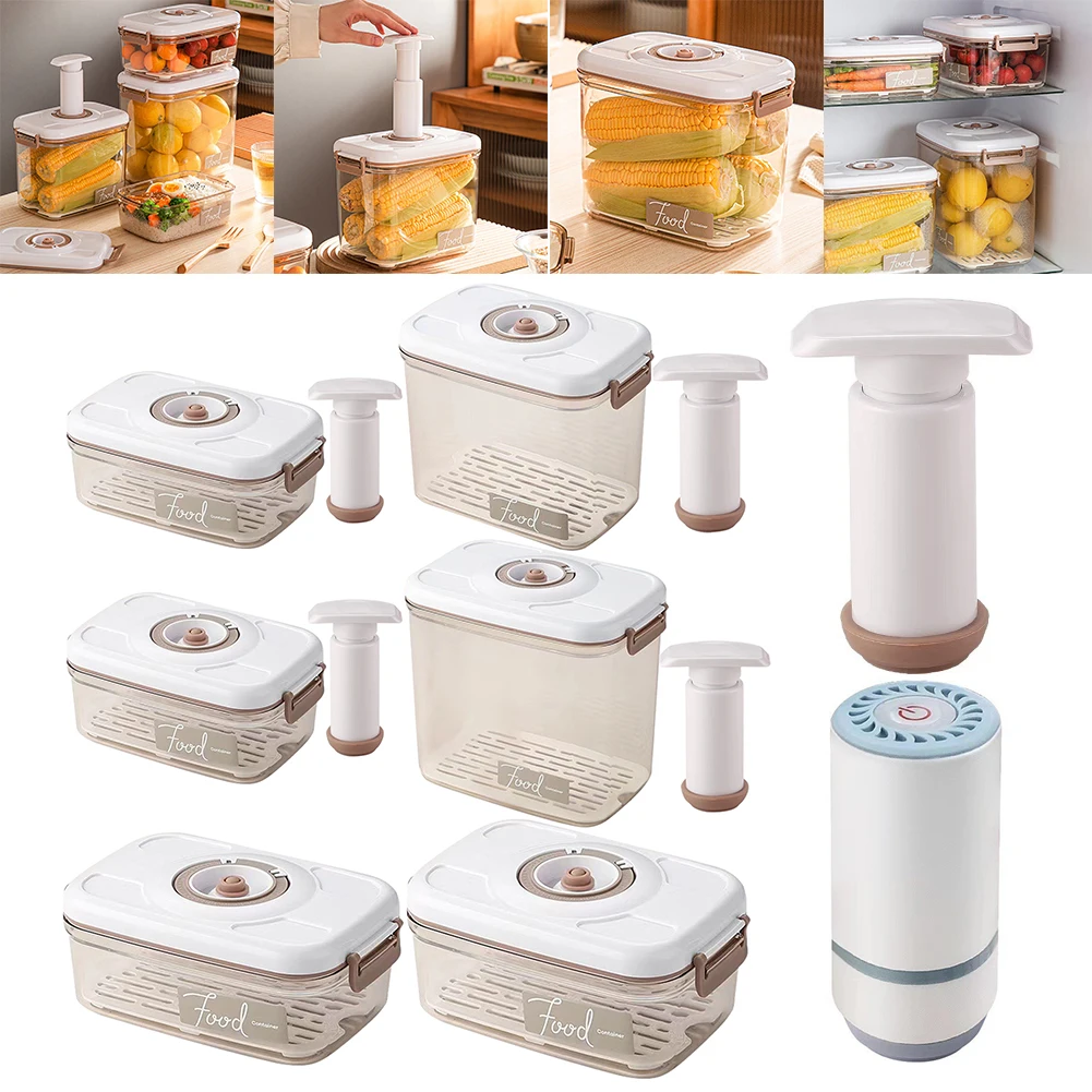 Vacuum Food Storage Box Vacuum - Food Storage Containers Plastic Box 리뷰 및 가격