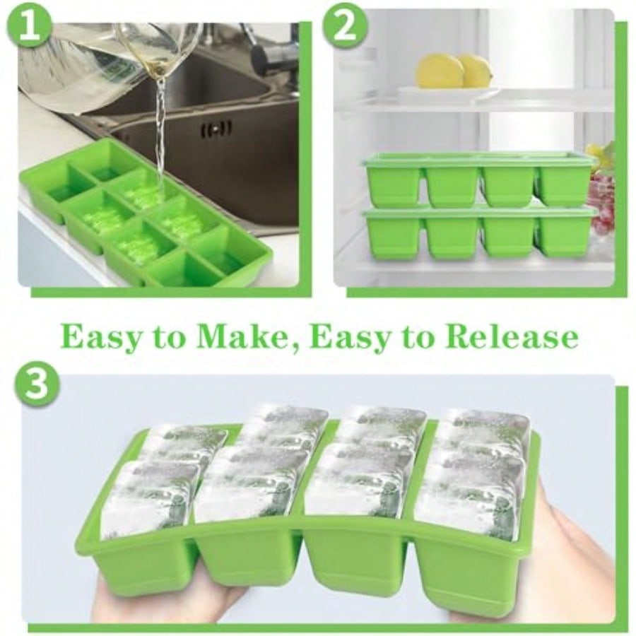 Ice Trays For Freezer With Lid - Food Storage Freezer 리뷰 및 가격