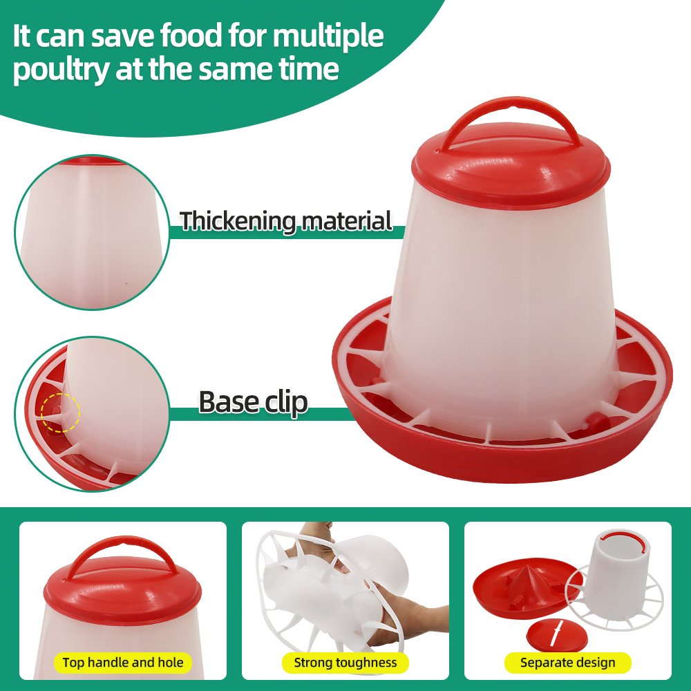 1.5kg 1.5L Poultry Feeder And  - Portion Control Container 리뷰 및 가격