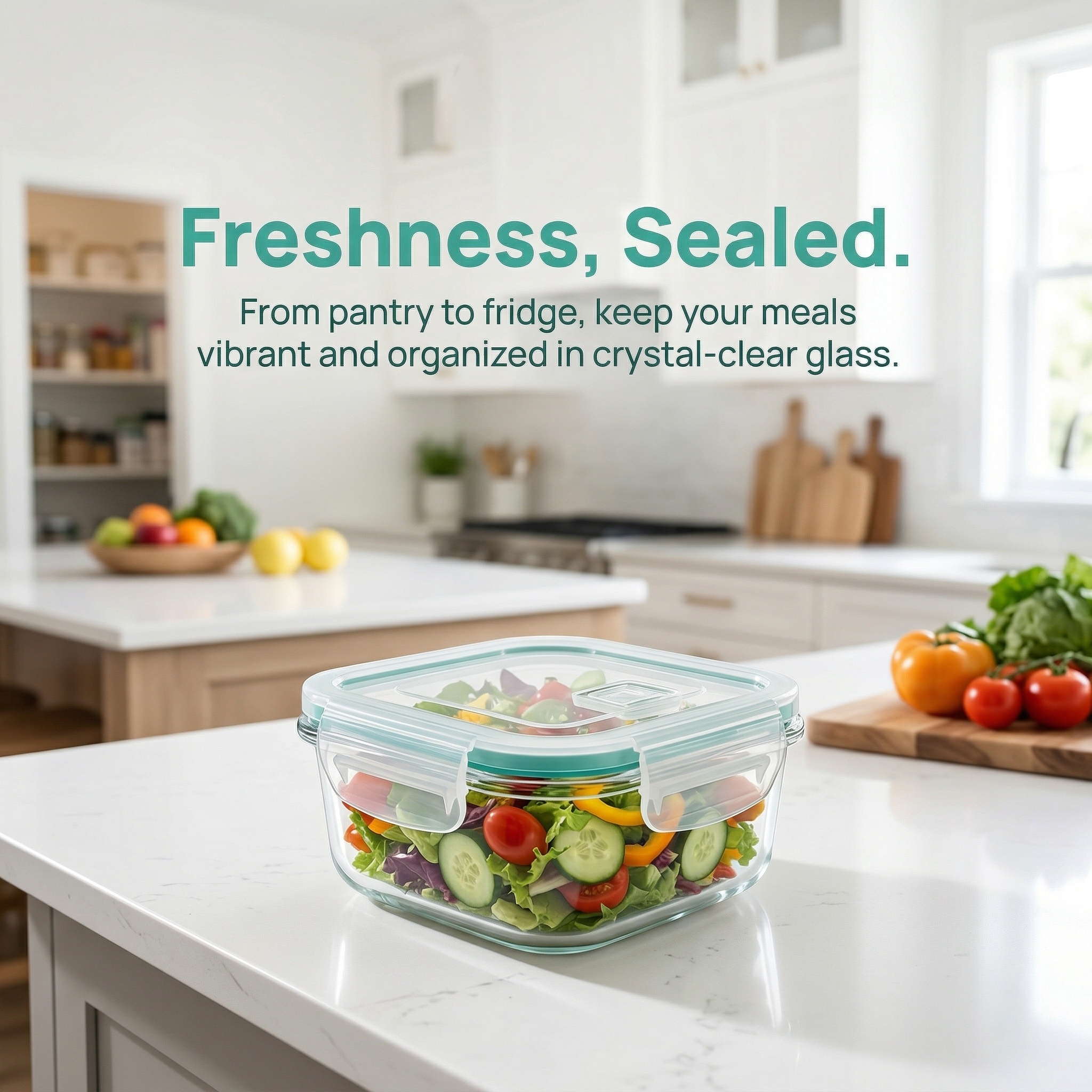 A set of 8 food storage contai - Food Storage For Refrigerator 리뷰 및 가격