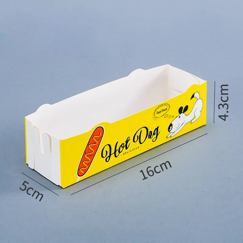 100pcs Hot Dog Packaging Box P - Portion Control Container 리뷰 및 가격