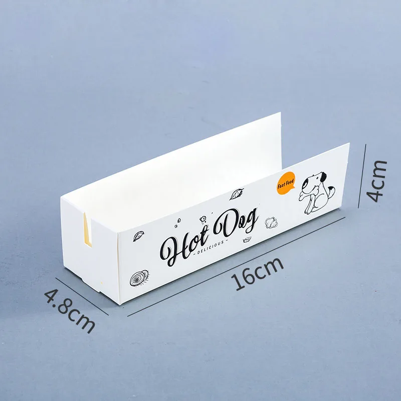 100pcs Hot Dog Packaging Box P - Portion Control Container 리뷰 및 가격