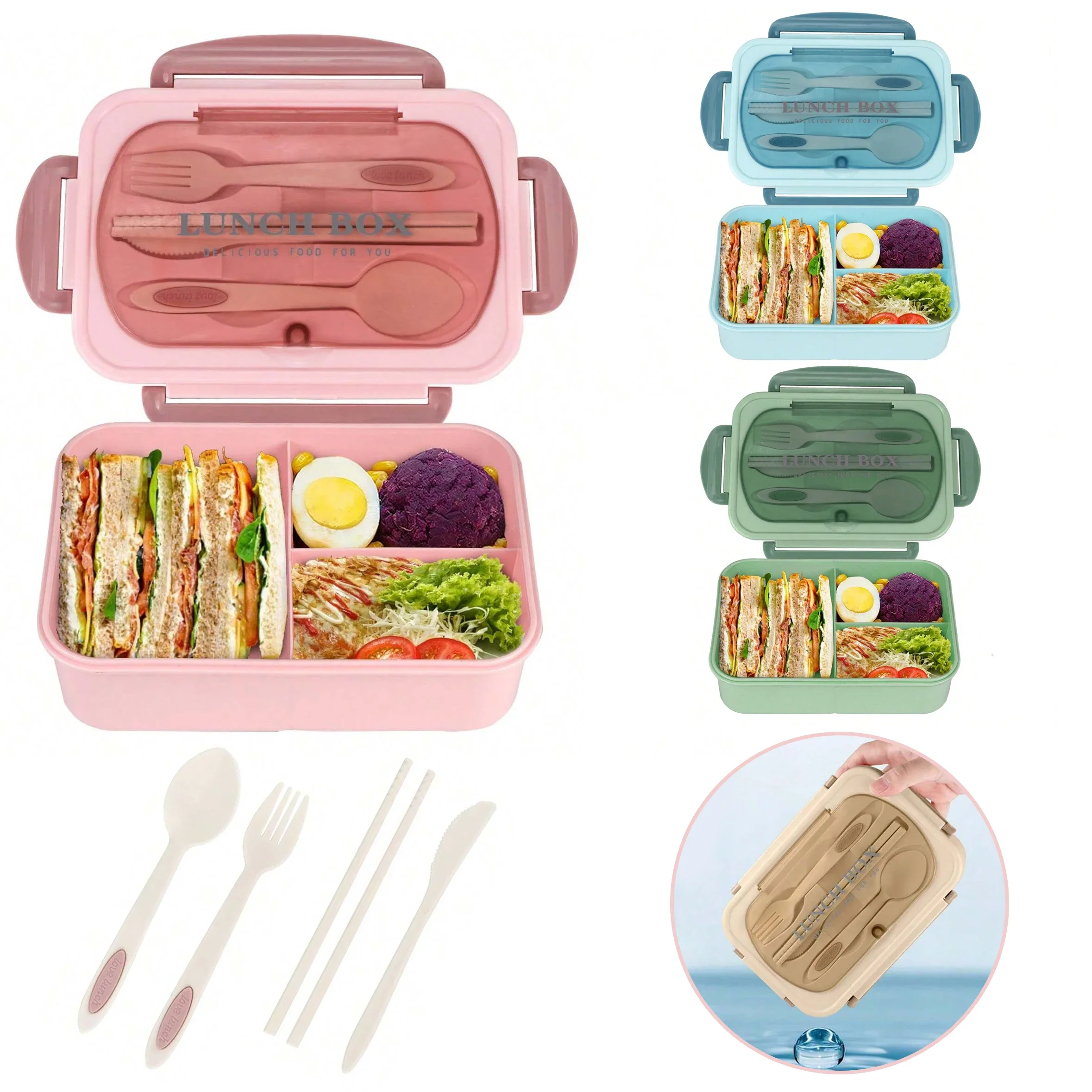 Bento Box Adult Lunch Box, Con - Food Storage Vault 리뷰 및 가격