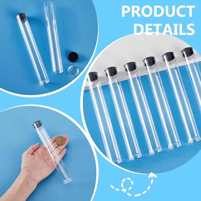 11inch Long Clear Plastic Tube - Food Storage Youtube 리뷰 및 가격