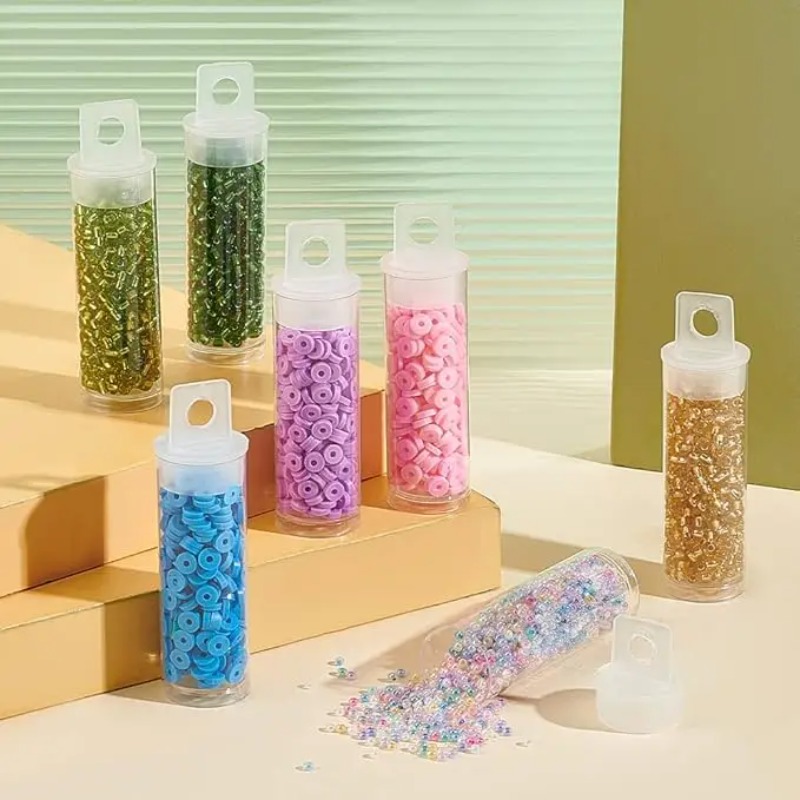 100Pcs Transparent Clear Bead  - Food Storage Youtube 리뷰 및 가격
