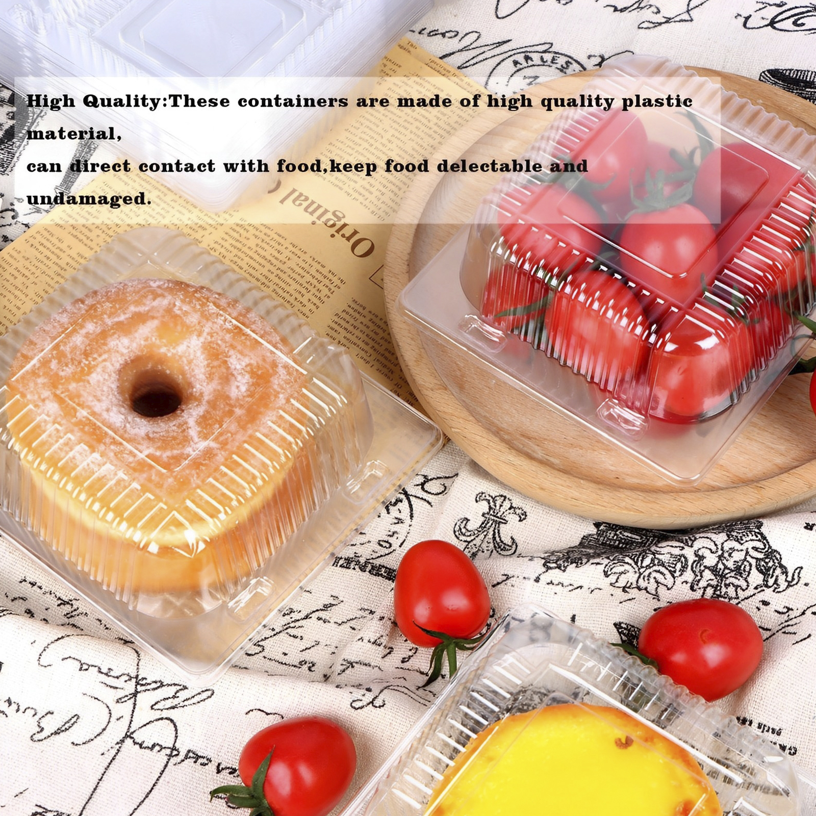 100Pcs Cake Slice Boxes Square - Portion Control Container 리뷰 및 가격