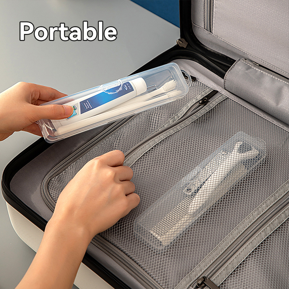WORTHBUY Toothbrush Box Transp - Food Storage Organization 리뷰 및 가격