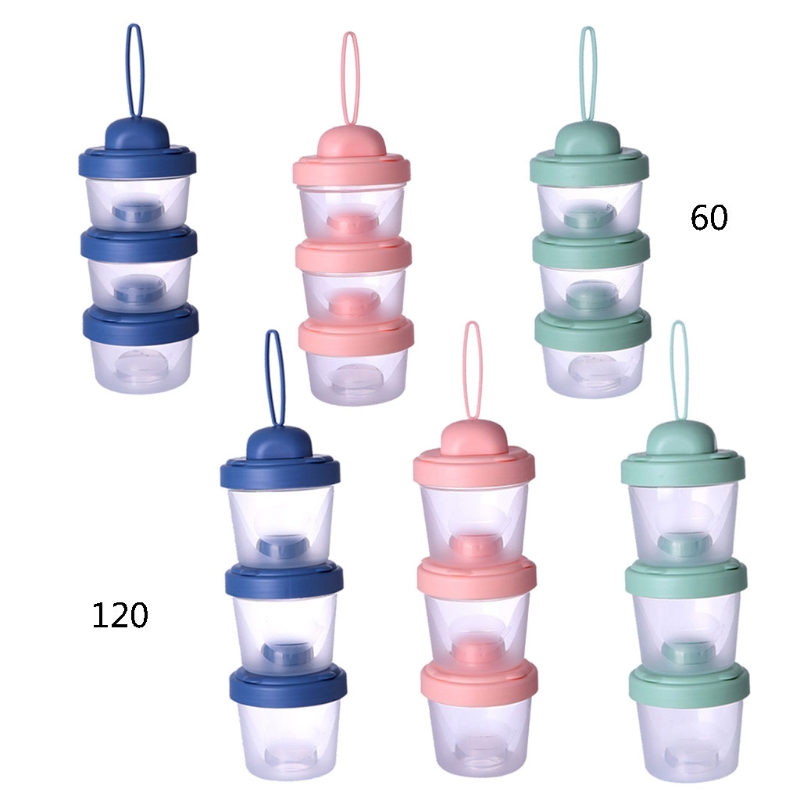 60ml/120ml Milk Powder Storage - Portion Control Container 리뷰 및 가격