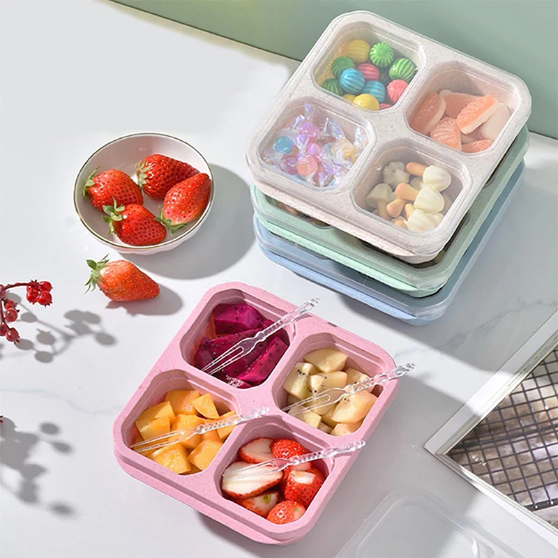 4 Grids Food Storage Box Porta - Food Storage For Refrigerator 리뷰 및 가격